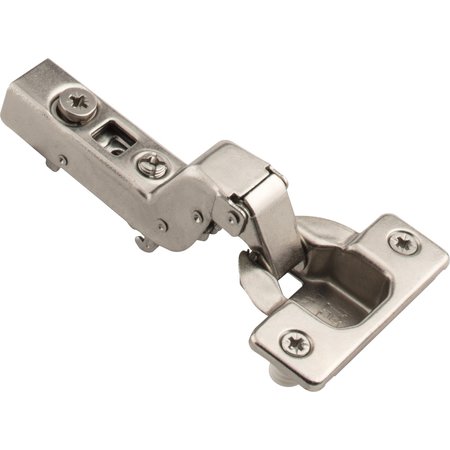 HARDWARE RESOURCES 110° Heavy Duty Inset Cam Adjustable Soft-close Hinge with Press-in 8 mm Dowels 700.0280.25
